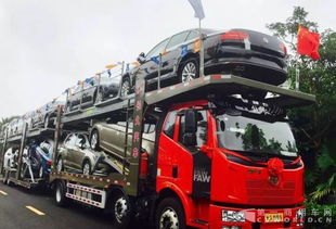 迎來銷售旺季 首批長久中置軸轎運車交車